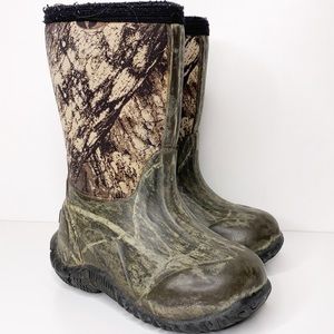 Kids Camo Bogs Winter Boots